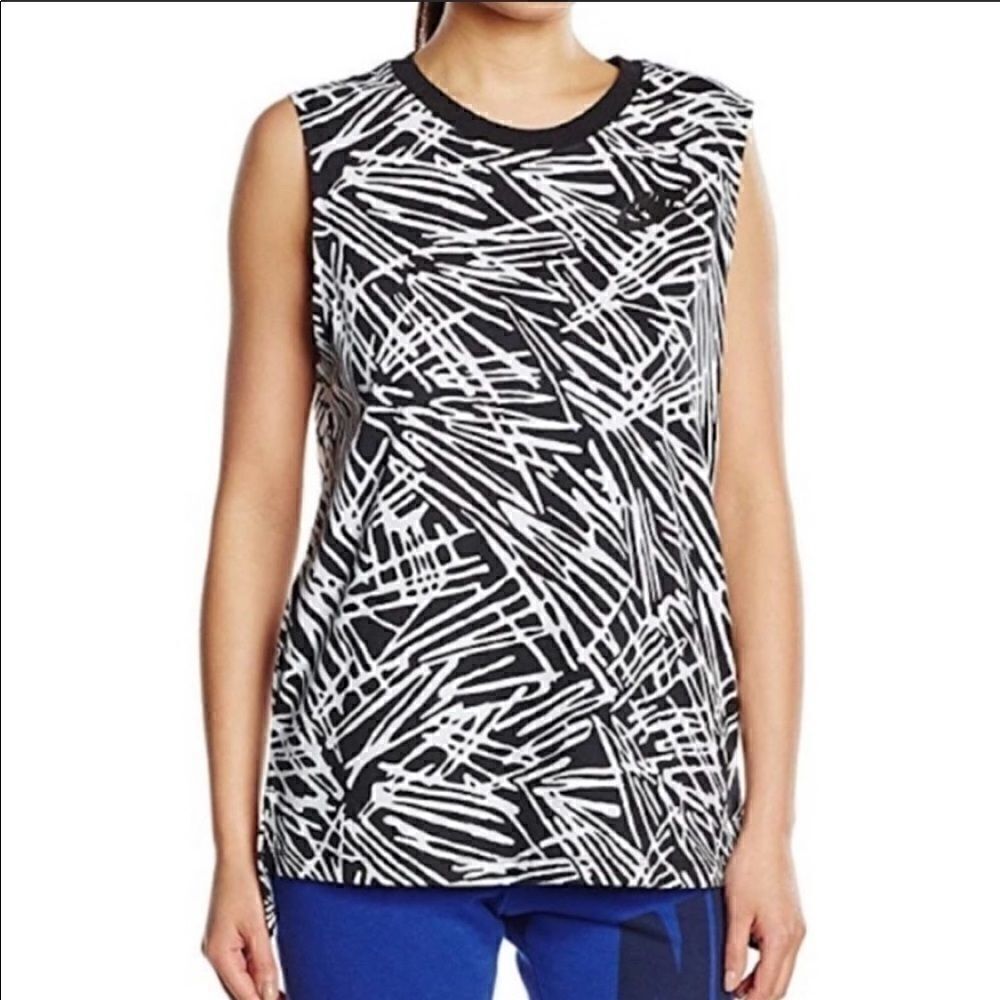 Nike Abstract Printed Muscle Tank Top - Size Small - Picture 6 of 7